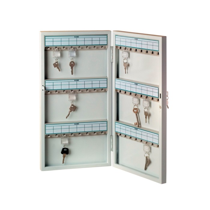 Cutie Burg Wachter pentru 120 chei, 710 x 380 x 60 mm, gri