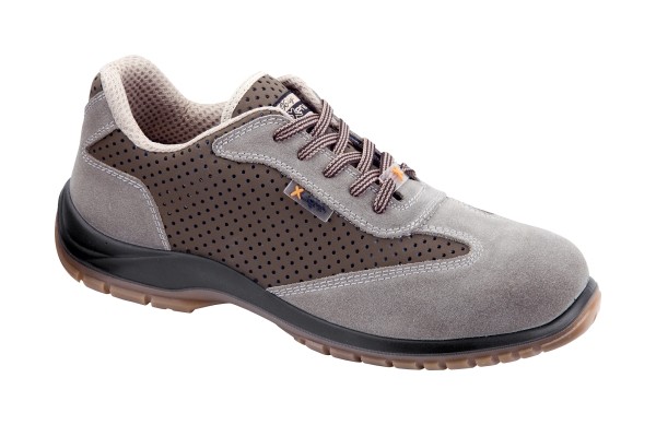 Argo S1P SRC Pantofi de protectie- spalt de bovina si microfibra perforata; bombeu compozit; lamela nemetalica