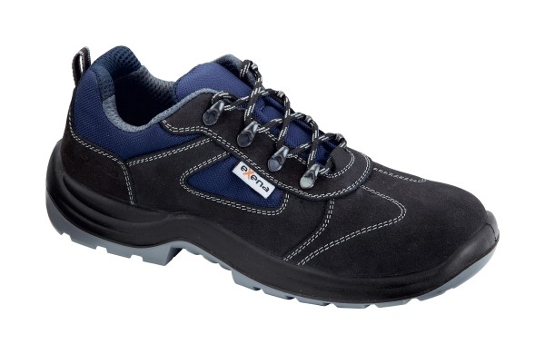 Iseo S1P SRC Pantofi de protectie- spalt de bovina si material textil; bombeu metalic; lamela metalica