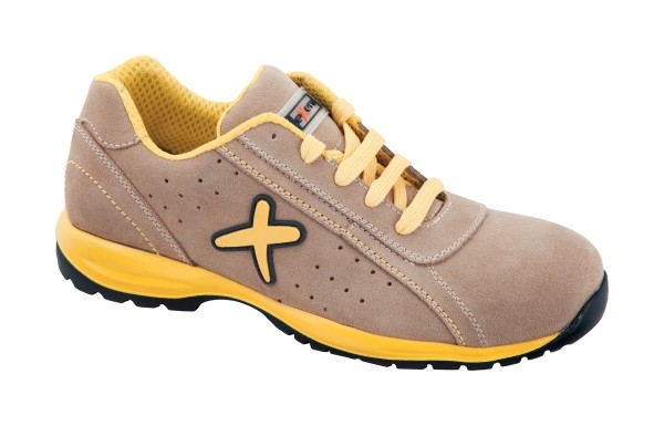 Misano S1P HRO SRC Pantofi de protectie- spalt de bovina, cu element ornamental din cauciuc; bombeu compozit; lamela nemetalica