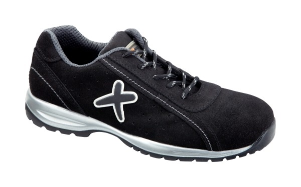 Montreal S1P HRO SRC Pantofi de protectie- spalt de bovina, cu element ornamental din cauciuc; bombeu compozit; lamela nemetalica