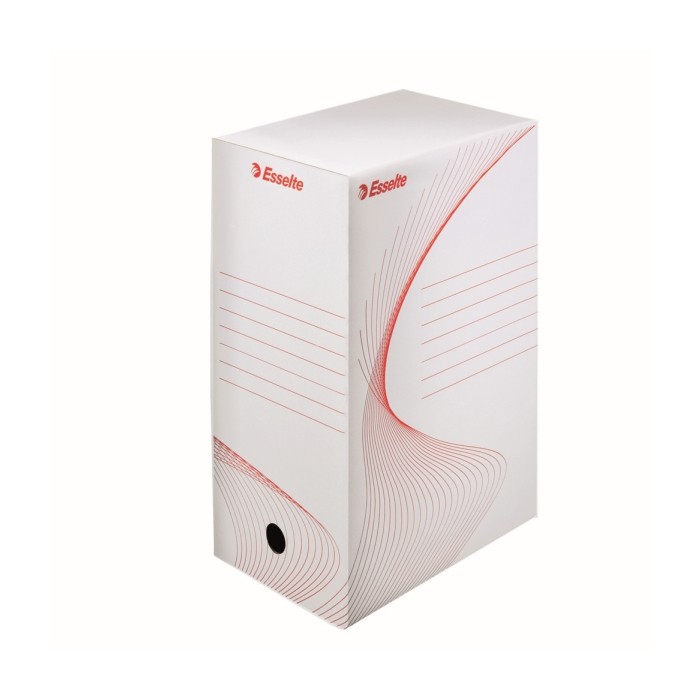 Cutie arhivare Esselte Boxy, 100 mm, alb, 10 bucati/set