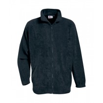 Jacheta din fleece, 280 gr/mp. Culori: gri inchis, bleumarin, rosu