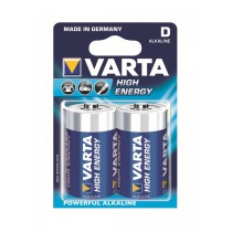 Baterii Varta High Energy R20, D, 2 bucati/blister