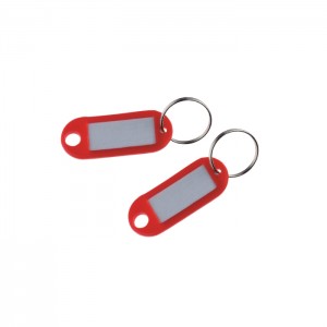 Suport eticheta pentru chei Flaro, diverse culori, 10 bucati/set