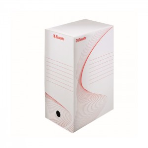 Cutie arhivare Esselte Boxy, 100 mm, alb, 10 bucati/set