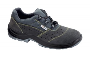 Trasimeno S1P SRC Pantofi de protectie- spalt de bovina; bombeu metalic; lamela metalica